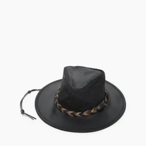Hats|Airflow Fold Up Outback Black
