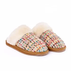 Slippers|Carefree Scuff Cream Multi