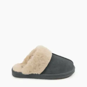 Slippers|Chesney Charcoal