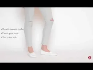 Mocs & Loafers|Deerskin Gore Front Black