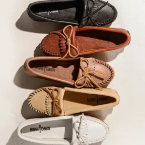 Mocs & Loafers|Deerskin Kilty Black