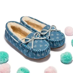 Slippers|Printed Slipper Kids' Blue Heart