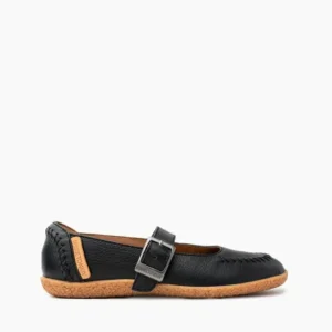 Mocs & Loafers|Mary Jane Flat Black