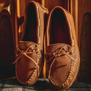 Mocs & Loafers|Moosehide Tread Men's Carmel