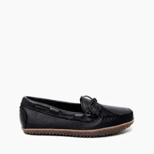 Mocs & Loafers|Moosehide Tread Men's Black