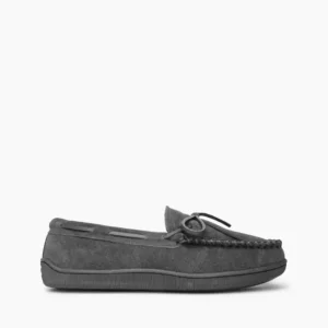 Slippers|Pile Lined Hardsole Men's Charcoal