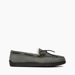 Slippers|Sheepskin Hardsole Slipper Men's Grey