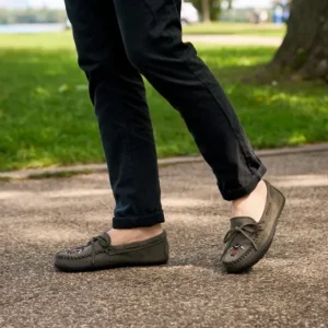 Mocs & Loafers|Thunderbird "Animikii" Tread Men's Grey Ruff