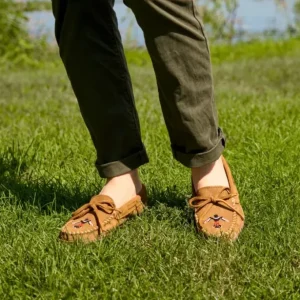 Mocs & Loafers|Thunderbird "Animikii" Tread Men's Brown Ruff
