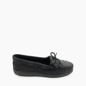 Mocs & Loafers|Moosehide Kilty Black