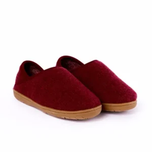 Slippers|Packaway Slipper Burgundy