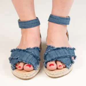 Sandals|Pemma Blue Denim
