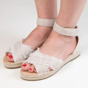 Sandals|Pemma Tan Herringbone
