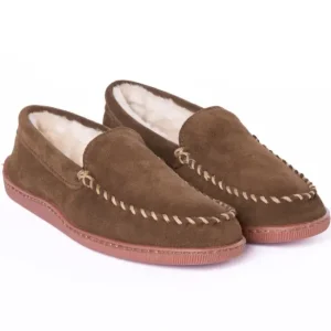 Venetians|Slippers|Pile Lined Hardsole Venetian Autumn Brown