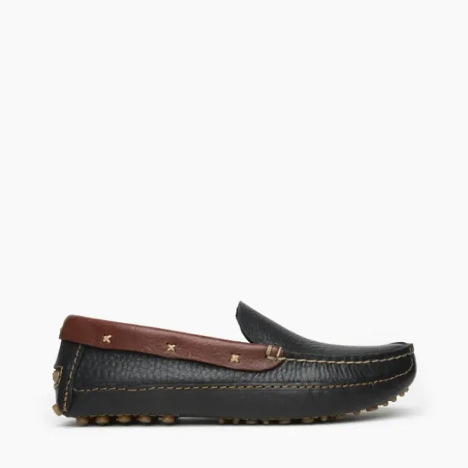 pw-driving-loafer-leather-coll-LGSUSnly-3.webp Mocs & Loafers|P.W. Driving Loafer (Leather Collar Accent) Black with Brown Collar