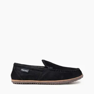 Venetians|Slippers|Ruff Leather Tilden Black Ruff