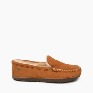 Slippers|Mocs & Loafers|Sheepskin Terese Brown