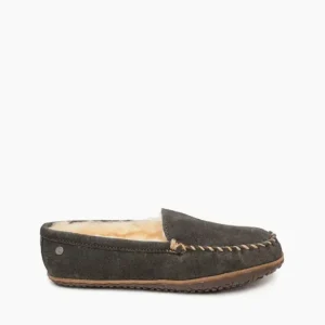 Mocs & Loafers|Slippers|Sheepskin Tobie Charcoal