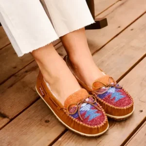 Mocs & Loafers|Slippers|Tilia Brown Multi
