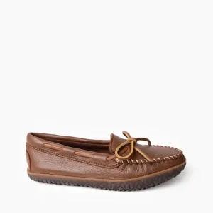 Mocs & Loafers|WoDeerskin Tread Women's Deerskin Tread Carmel