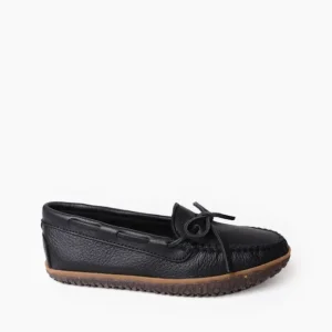 Mocs & Loafers|WoDeerskin Tread Women's Deerskin Tread Black