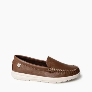 Mocs & Loafers|WoDiscover Deerskin Women's Discover Deerskin Carmel