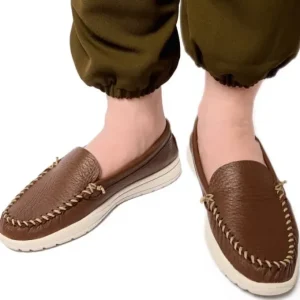 Mocs & Loafers|WoDiscover Deerskin Women's Discover Deerskin Carmel