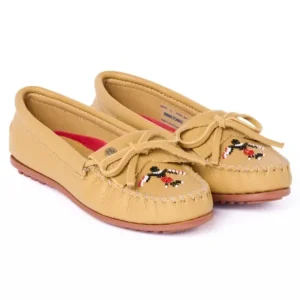 Mocs & Loafers|WoThunderbird "Animikii" Hardsole Women's Thunderbird "Animikii" Hardsole Natural Leather