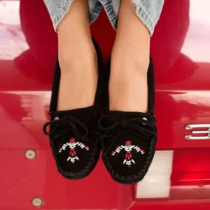 Mocs & Loafers|WoThunderbird "Animikii" Softsole Women's Thunderbird "Animikii" Softsole Black